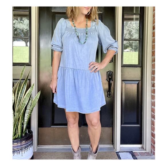 Chambray Dress - Picture 2 of 2